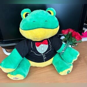 Build A Bear Frog Keegan Make A Wish Liver Cancer awareness plush toys wedding